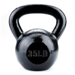 Kettlebell Cast Iron 35 lbs