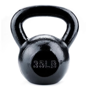 Training with the Kettlebell Cast Iron 35 lbs