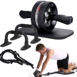 Ab Wheel Roller with Knee Pad